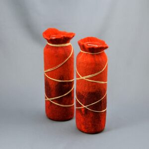 feurige Vase
