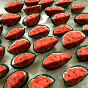 Melonenbrosche